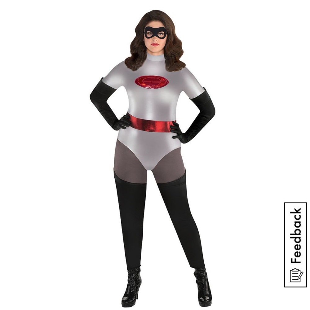 PLUZ SIZE ELASTIGIRL COSTUME